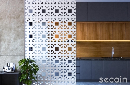 Vách ngăn gạch bông gió